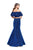 La Femme - 26324 Two Piece Ruffled Off-Shoulder Jersey Mermaid Dress Special Occasion Dress