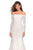 La Femme - 26393 Long Sleeve Off Shoulder Lace Trumpet Gown Special Occasion Dress