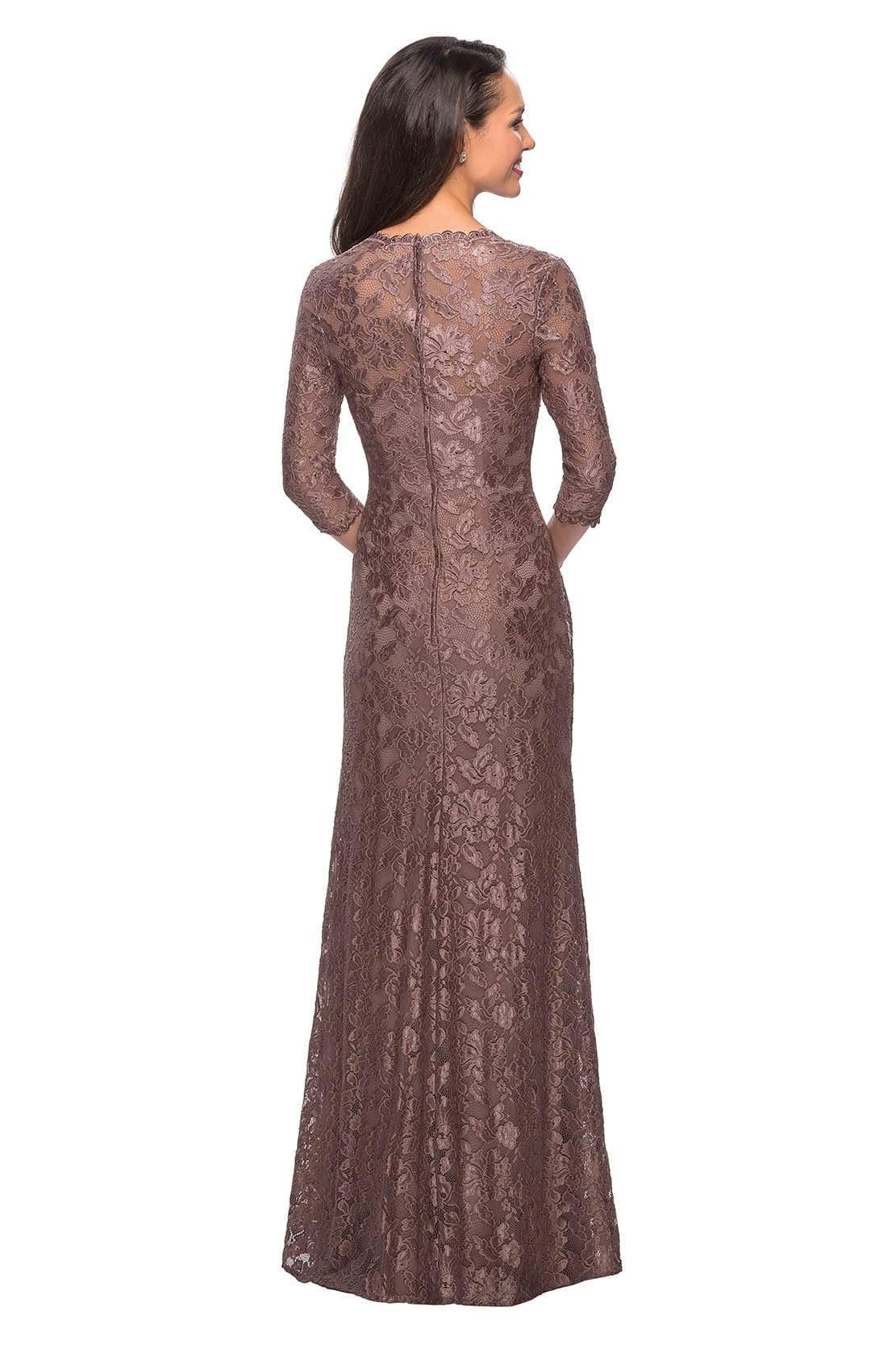 La Femme 26427CL Prom Dress - Platinum | NewYorkDress La Femme 26427CL Prom Dress - Platinum | NewYorkDress