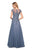 La Femme - 26893 Embroidered Lace Bateau A-line Dress Special Occasion Dress