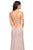 La Femme - 27089 Beaded Strappy Scoop Gown with Slit Special Occasion Dress