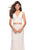 La Femme - 27189 Two Piece Lace Deep V-neck Trumpet Dress Evening Dresses