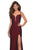 La Femme - 27512 Strappy Open Back Plunging Sweetheart Dress Special Occasion Dress