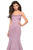 La Femme - 27524 Modified Scoop Jersey Trumpet Dress Bridesmaid Dresses