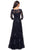 La Femme - 27885 Lace Quarter Length Sleeve Bateau A-line Dress Mother of the Bride Dresses