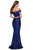 La Femme - 28425 Sequined Off-Shoulder Sheath Dress Prom Dresses
