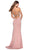 La Femme - 28537 Embellished Halter Sheath Dress Prom Dresses