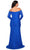 La Femme - 28859 Lace Off-Shoulder Sheath Dress Evening Dresses