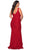 La Femme - 28948 Square Neck Lace Trumpet Gown Evening Dresses