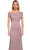 La Femme - 29537 Fitted Off Shoulder Evening Dress Mother of the Bride Dresses