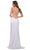 La Femme - 29615 Sleeveless V Neck Jersey Trumpet Dress Special Occasion Dress