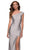 La Femme - 29619 One Shoulder Fitted High Slit Shiny Jersey Gown Prom Dresses