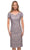 La Femme - 29809 Textured Fabric Midi Dress Mother of the Bride Dresses