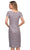 La Femme - 29809 Textured Fabric Midi Dress Mother of the Bride Dresses