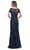La Femme - 29961 Floral Sequined Evening Dress Mother of the Bride Dresses