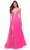 La Femme - 29964 Plunging V Neck A-Line Gown Prom Dresses