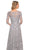 La Femme 29989 - Embroidered Sheer Lace V-Neck Gown Mother of the Bride Dresses
