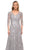 La Femme 29989 - Embroidered Sheer Lace V-Neck Gown Mother of the Bride Dresses