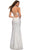 La Femme 30433 - Spaghetti Strap Sequin Gown Special Occasion Dress