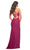 La Femme - 30436 Scoop Neck High Slit Gown Special Occasion Dress