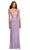 La Femme - 30497 Sweetheart Sequin Sheath Dress Special Occasion Dress 00 / Light Periwinkle