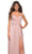 La Femme - 30571 Spaghetti Strap Cross Bodice Gown Special Occasion Dress