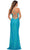 La Femme - 30620 Draped High Slit Sequin Gown Prom Dresses