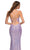 La Femme 30622 - Sequin Wrap Style Gown Special Occasion Dress