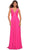 La Femme 30669 - Sleeveless High Slit Evening Gown Special Occasion Dress