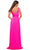 La Femme 30669 - Sleeveless High Slit Evening Gown Special Occasion Dress