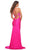La Femme - 30688 V Neck Beaded Sheath Gown Prom Dresses