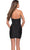 La Femme 30953 - Deep V Neck Cocktail Dress Homecoming Dresses