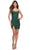 La Femme 30960 - Sequin Scoop Back Homecoming Dress In Green