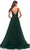 La Femme 31149 - Ruched A-line Tulle Long Dress Special Occasion Dress
