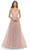 La Femme 31204 - Sweetheart Embellished Strap Evening Dress Special Occasion Dress 00 / Dusty Mauve