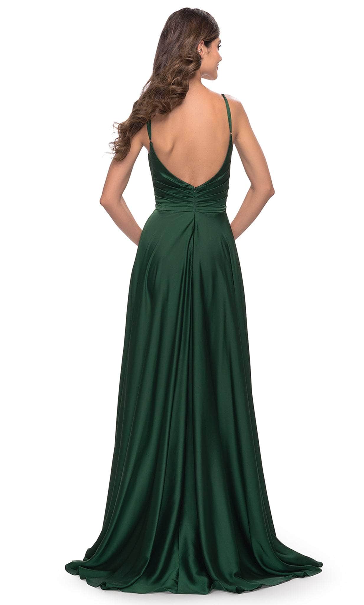 La Femme 31233 - Sweetheart Crisscross Ruched Long Prom Dress Couture Candy La Femme 31233 - Sweetheart Crisscross Ruched Long Prom Dress Couture Candy