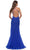 La Femme 31256 - Rhinestone Embellished A line Dress Special Occasion Dress