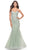 La Femme 31285 - Strapless Sweetheart Tulle Evening Dress Special Occasion Dress 00 / Sage