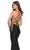La Femme 31315 - Crisscross Sheath Evening Gown Special Occasion Dress