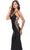La Femme 31315 - Crisscross Sheath Evening Gown Special Occasion Dress