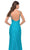 La Femme 31513 - V-Neck Stretch Lace Prom Dress Special Occasion Dress