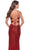 La Femme 31549 - Front Cut Outs Sheath Long Dress Special Occasion Dress