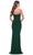 La Femme 31584 - Strapless Ruched detail Prom Dress Special Occasion Dress