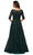 La Femme - Floral Lace A-Line Gown 28036SC - 1 pc Emerald In Size 14 Available CCSALE 14 / Emerald