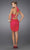 La Femme - Halter Cutout Back Short Dress 14490SC - 1 pc Black In Size 00 Available CCSALE 00 / Black