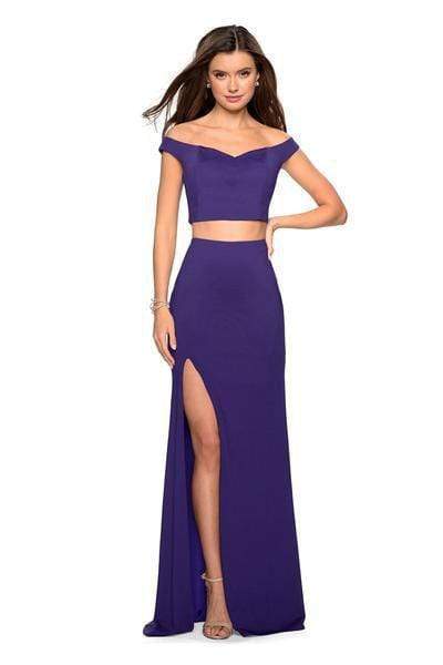 Off Shoulder 2 piece gown main image 1