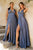 Ladivine 7469 A-Line Satin Dress Bridesmaid Dresses