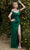 Ladivine 7492C - Off Shoulder Corset Evening Gown Evening Dresses