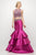 Ladivine 83903 Special Occasion Dress 2 / Fuchsia