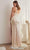Ladivine C140 - Cut-In Sequin Prom Dress Prom Dresses 2 / Opal Blush